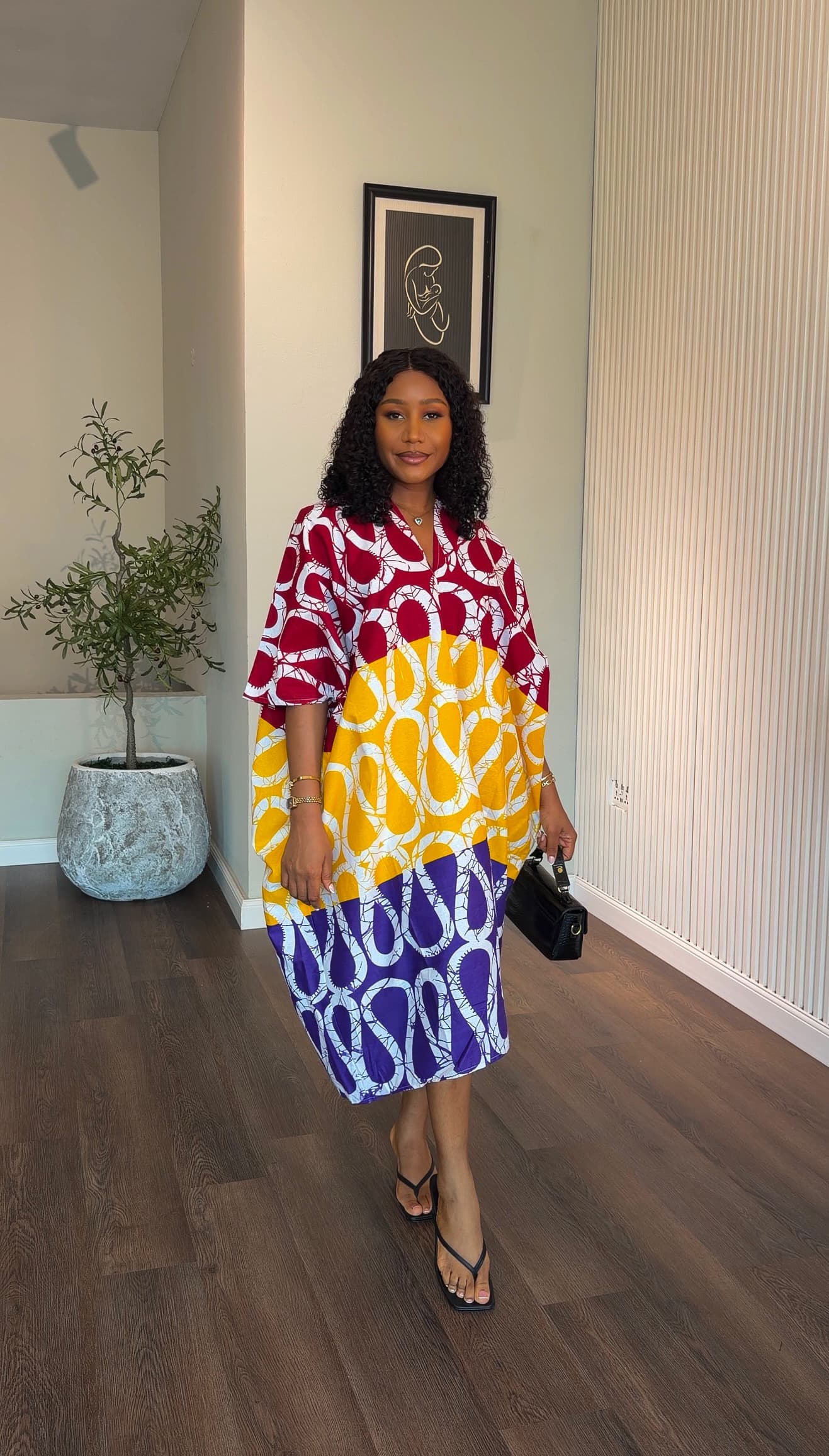 Naya Ankara bubu dress (ready to wear) - House of Naya