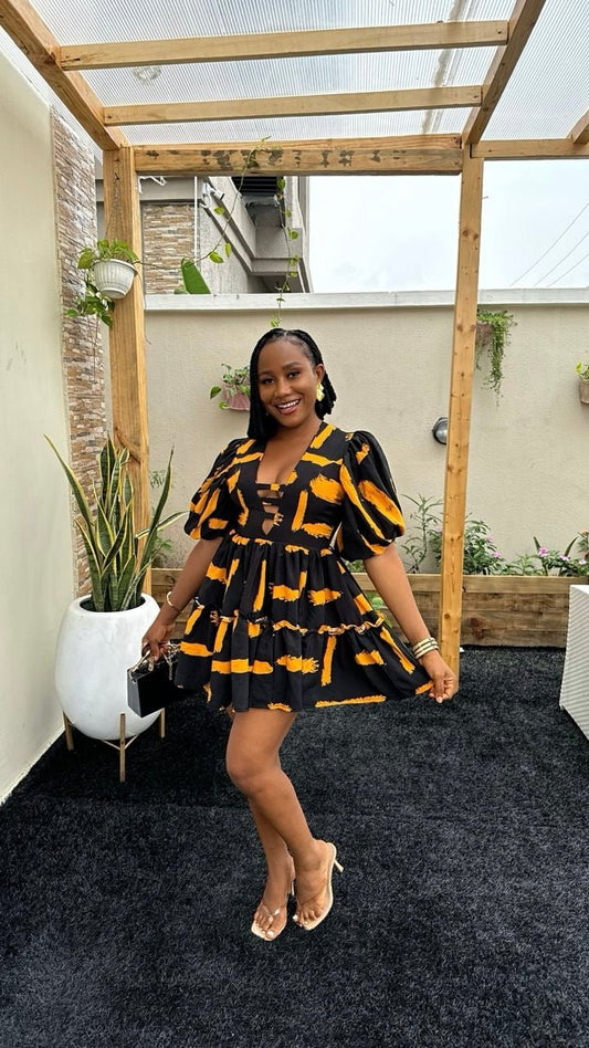 Dami crepe dress - House of Naya
