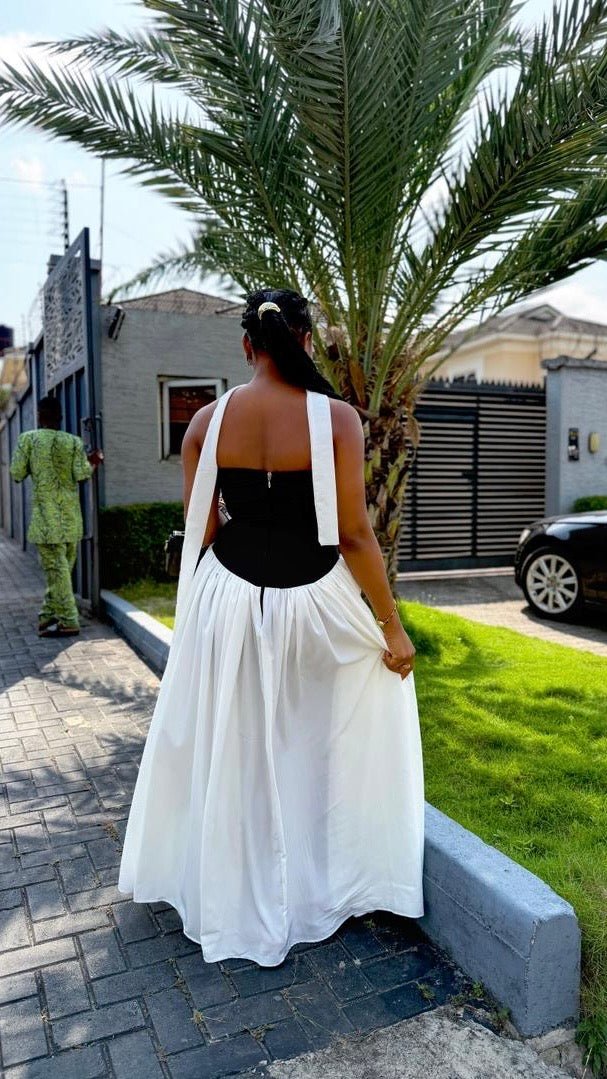 Geraldine crepe dress( ready to wear) - House of Naya