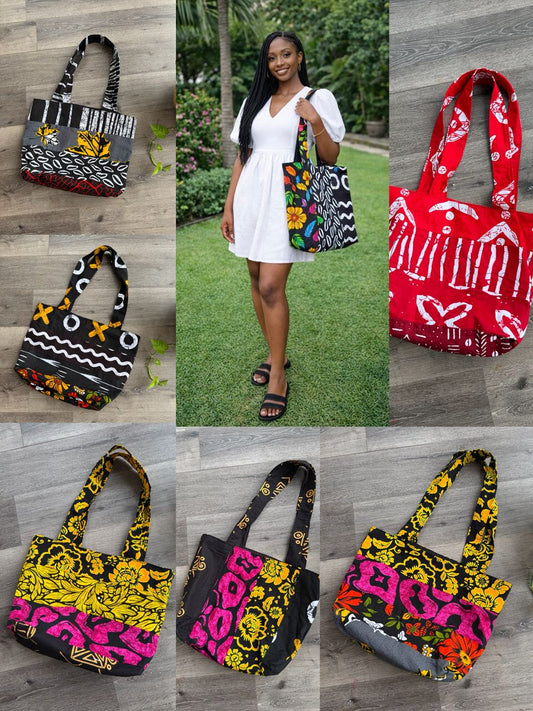 Large ankara Tote bag - House of Naya