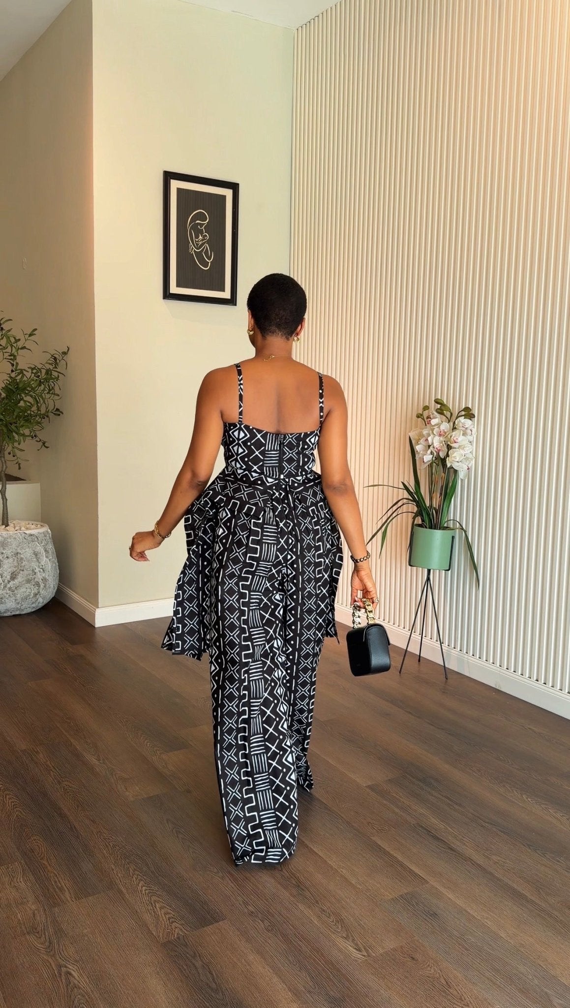 Lily Ankara set|custom Ankara outfit in Lagos - House of Naya