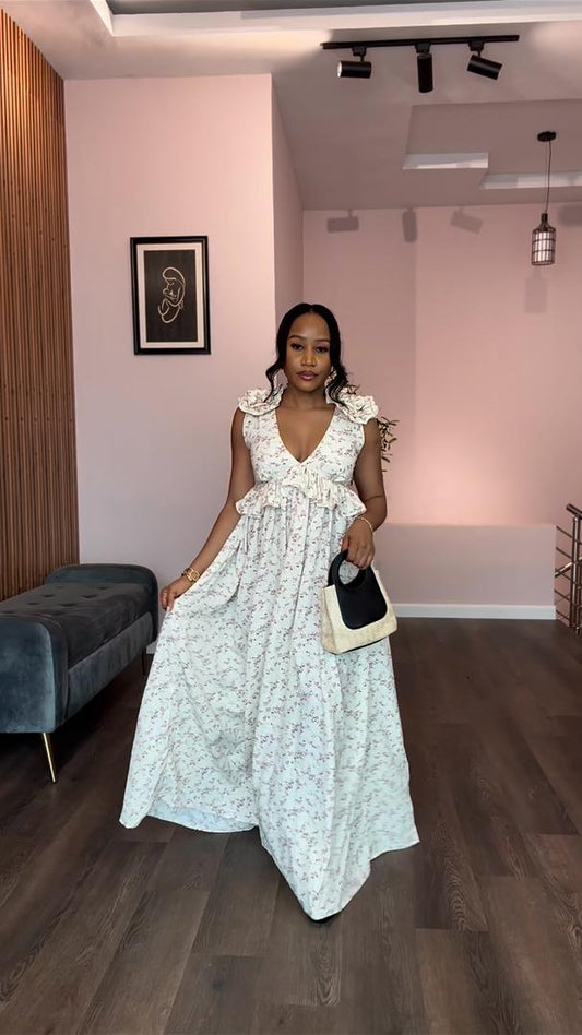 Abuja crepe dress - House of Naya