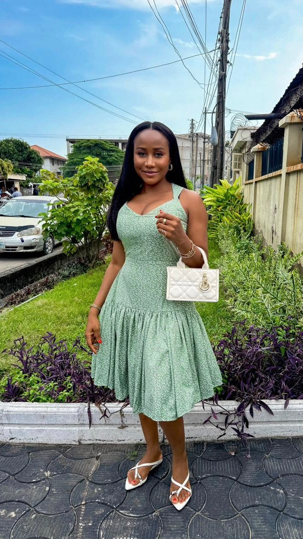 Paris crepe dress(ready to wear)