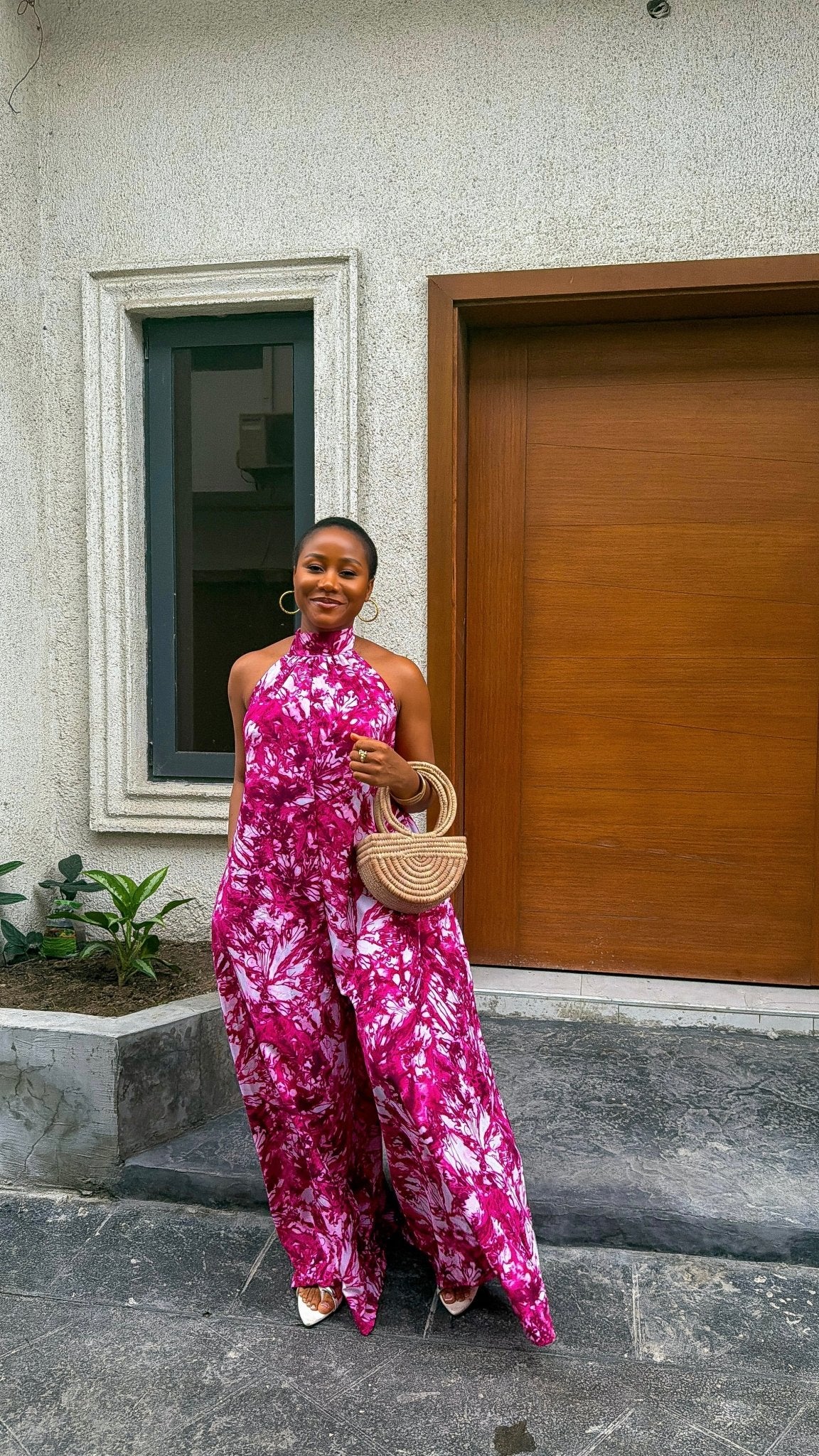 Rainbow jumpsuit(ready to wear) - House of Naya