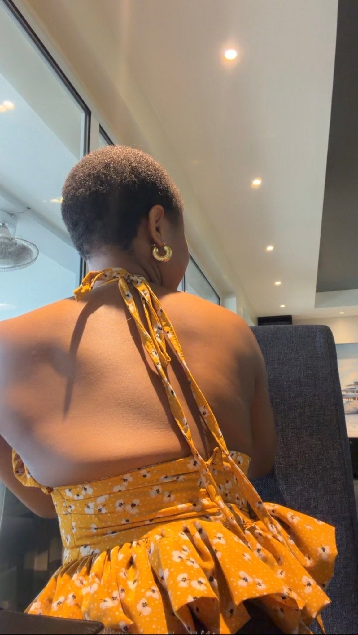 Winnie crepe top - House of Naya