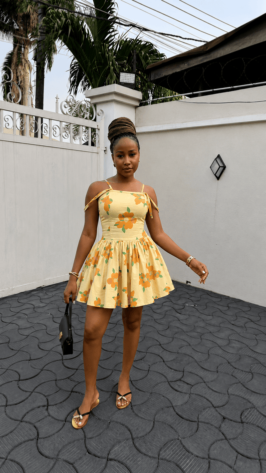 Annabel crepe dress ( ready to wear) - House of Naya
