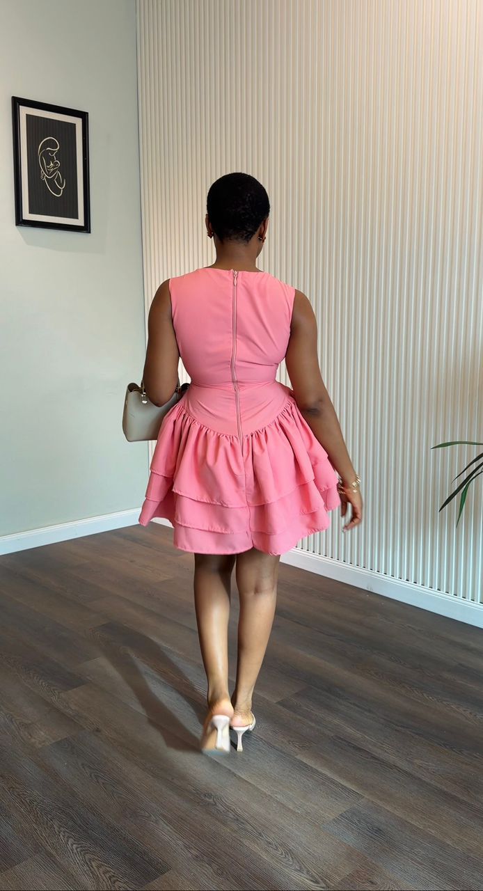 Prisca crepe dress(ready to wear) - House of Naya