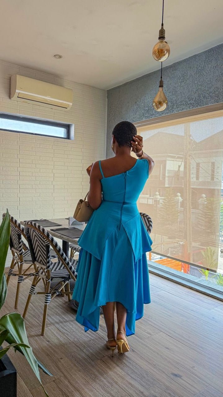 April crepe dress - House of Naya