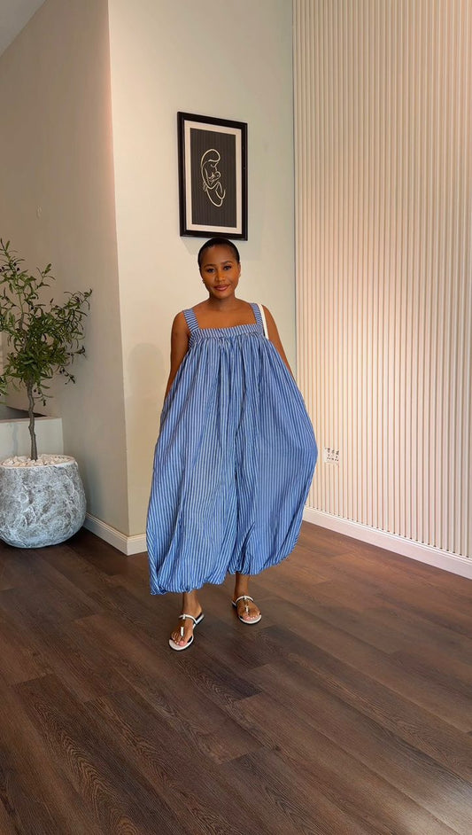Balloon cotton jumpsuit - House of Naya