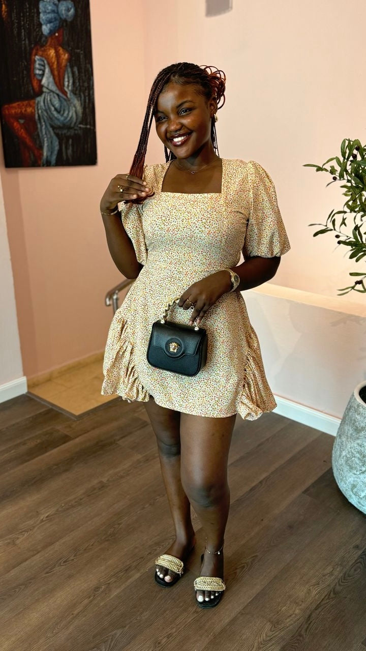 Precious crepe dress( ready to wear)