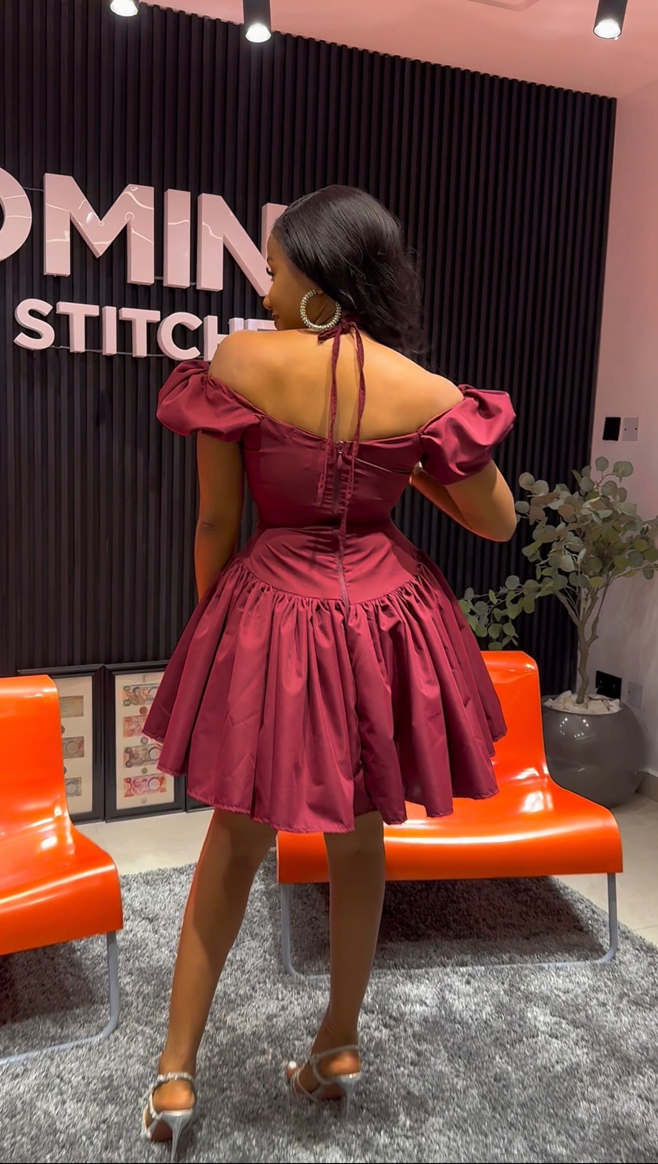 Alima cotton dress(ready to wear) - House of Naya
