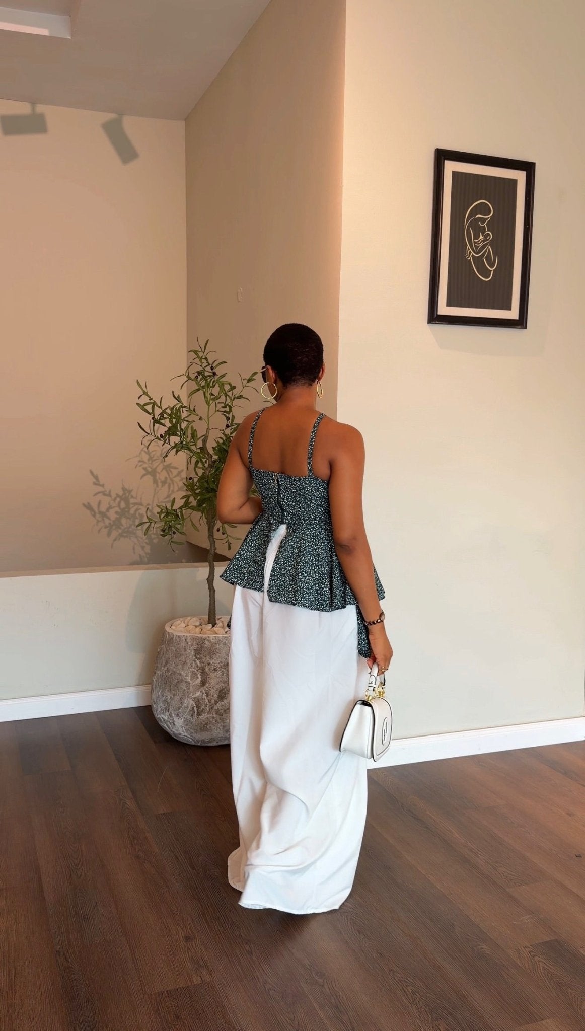Anu crepe set|custom ladies two piece set - made in Nigeria - House of Naya