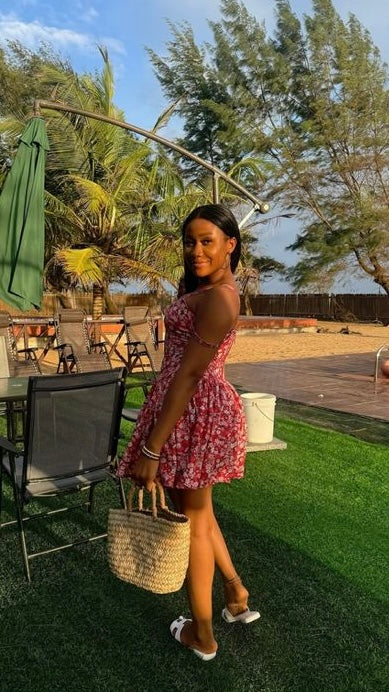 Annabelle crepe dress