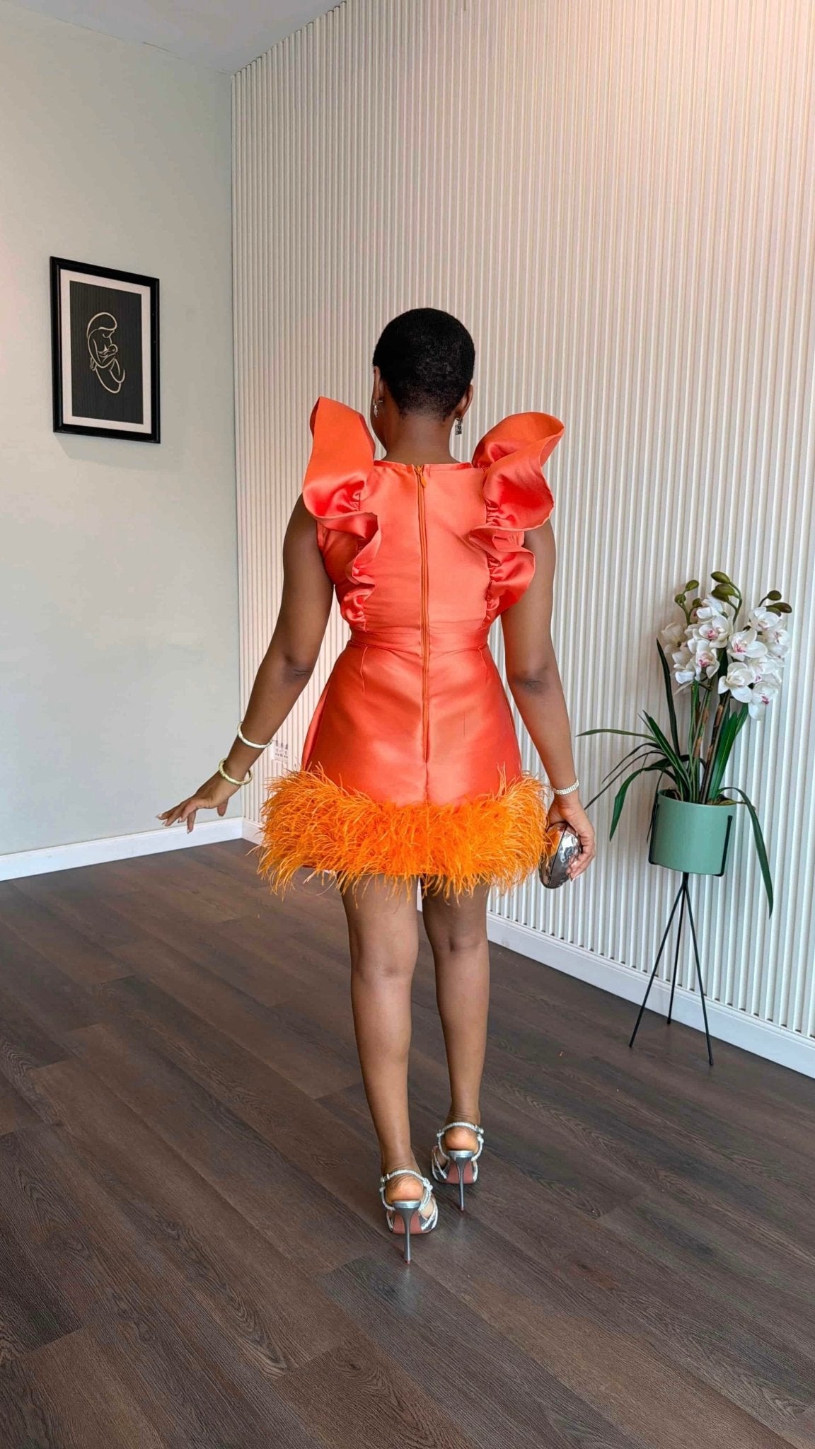 Nora mikado dress - House of Naya