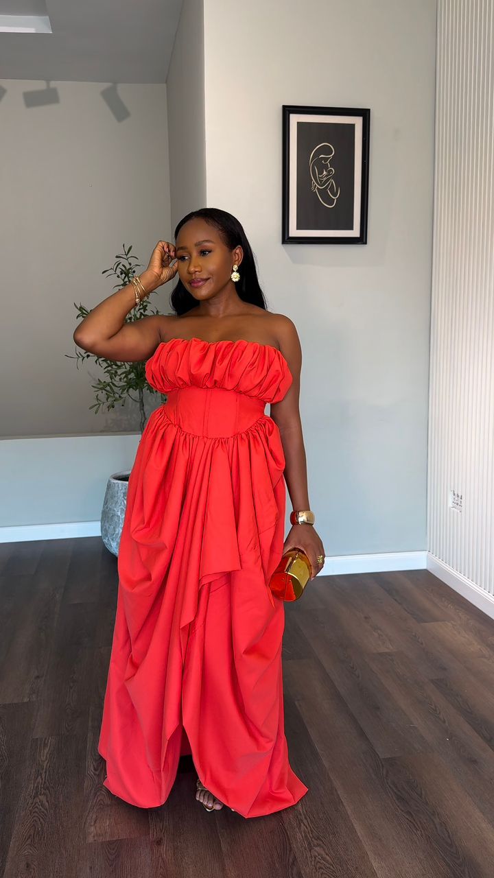 Amethyst cotton dress