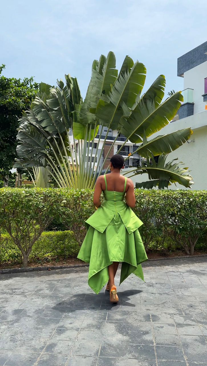 Aura mikado dress - House of Naya