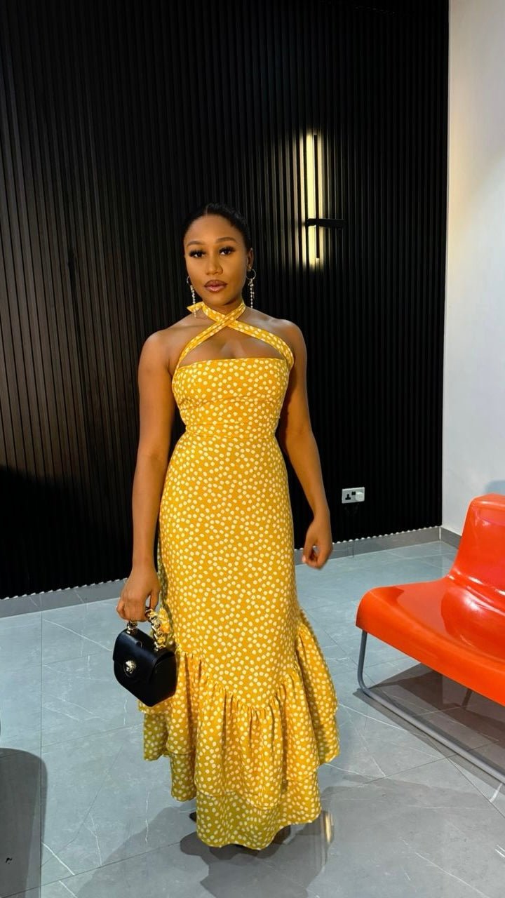 Fisayo crepe dress - House of Naya