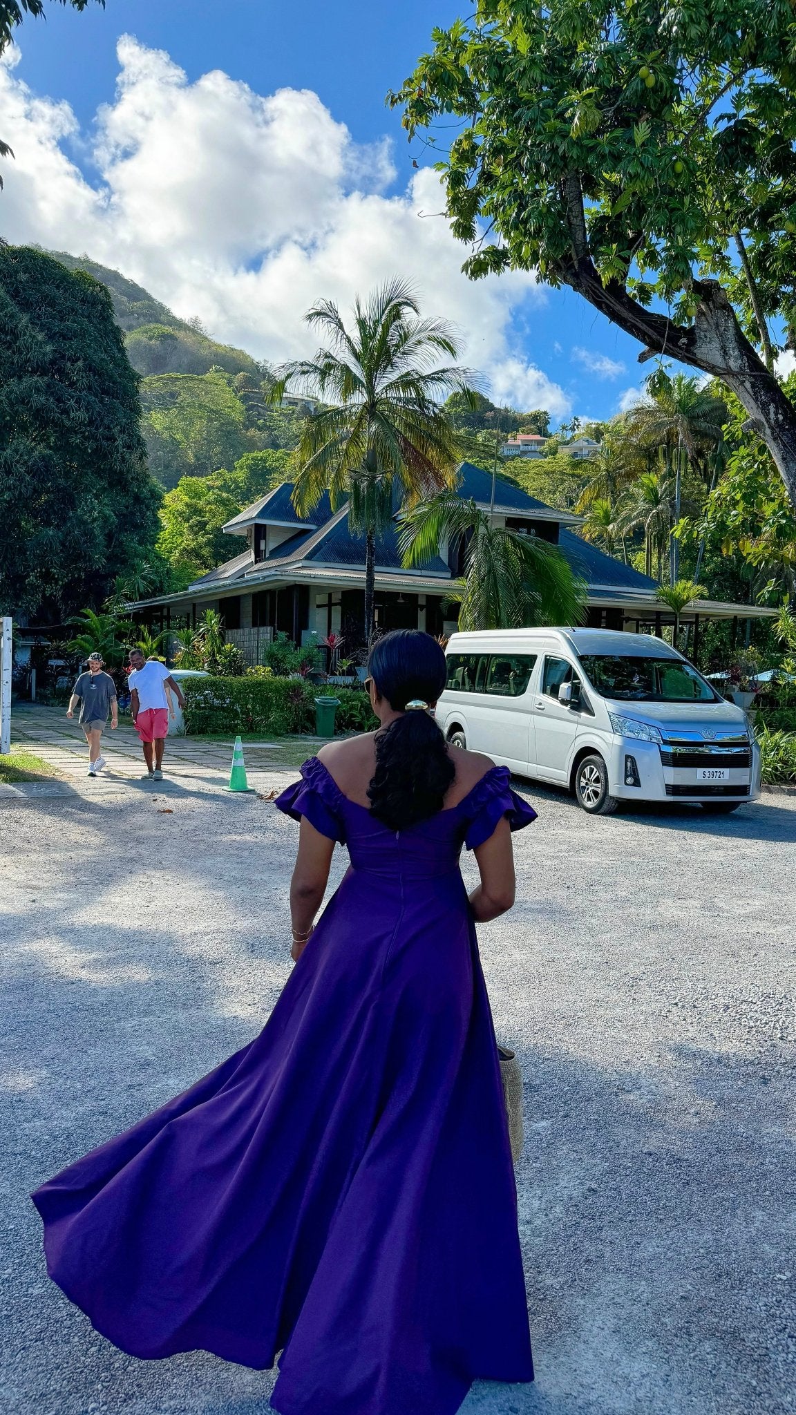 Promise crepe dress - House of Naya