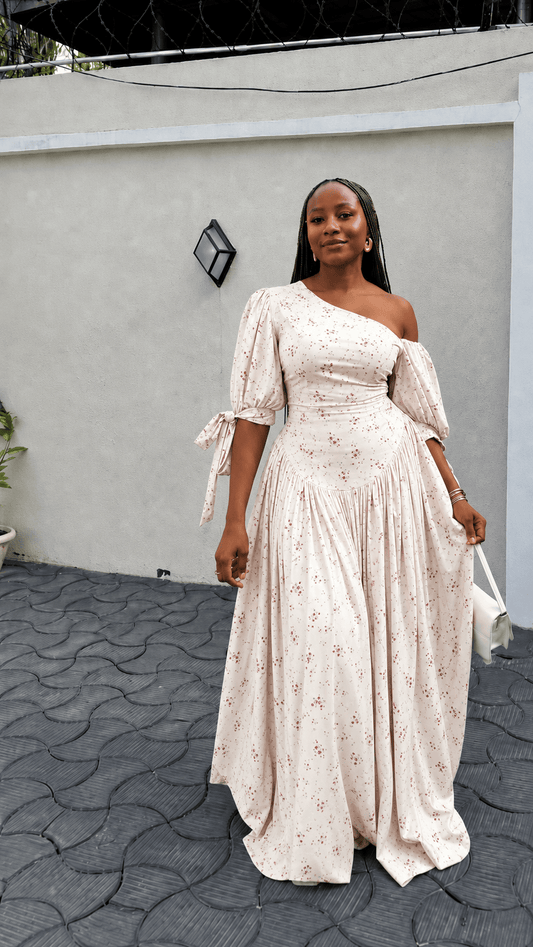 Mira crepe dress( ready to wear) - House of Naya
