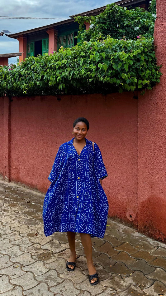 Ebere Ankara dress dress(ready to wear) - House of Naya