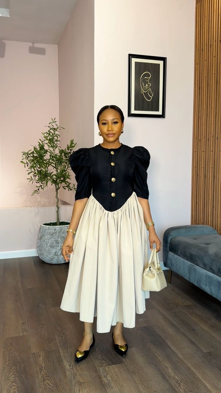 Nina cotton dress(ready to wear)