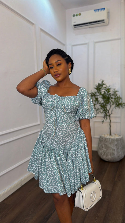 Stella crepe dress (ready to wear ) - House of Naya
