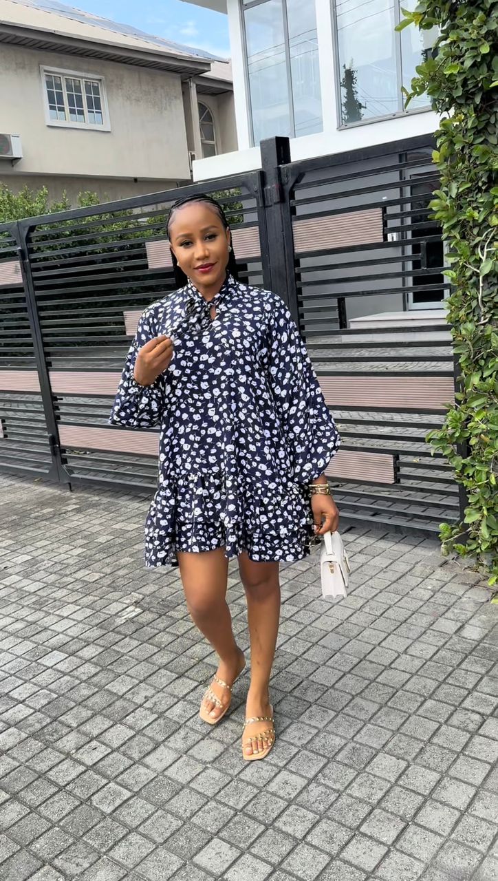 Nneka crepe dress - House of Naya