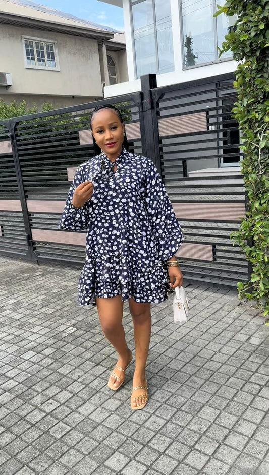 Nneka crepe dress - House of Naya