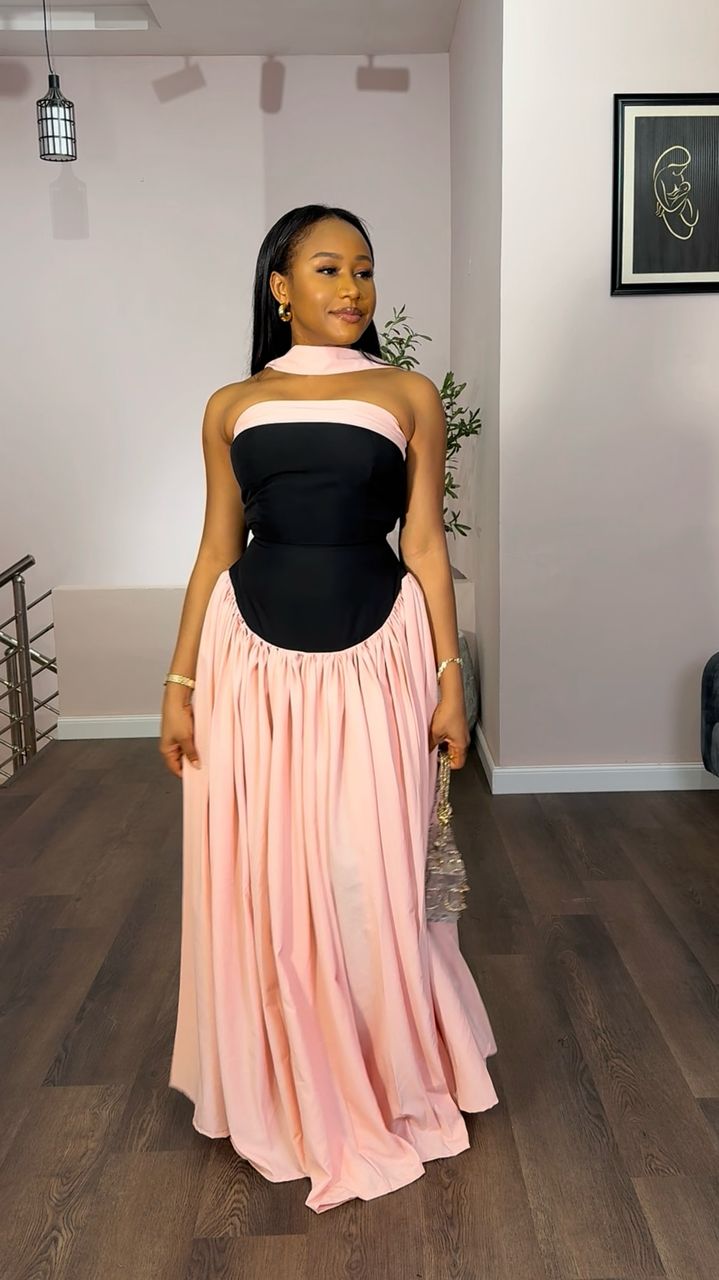 Geraldine crepe dress