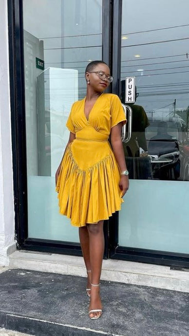 Mandy crepe dress (ready to wear)