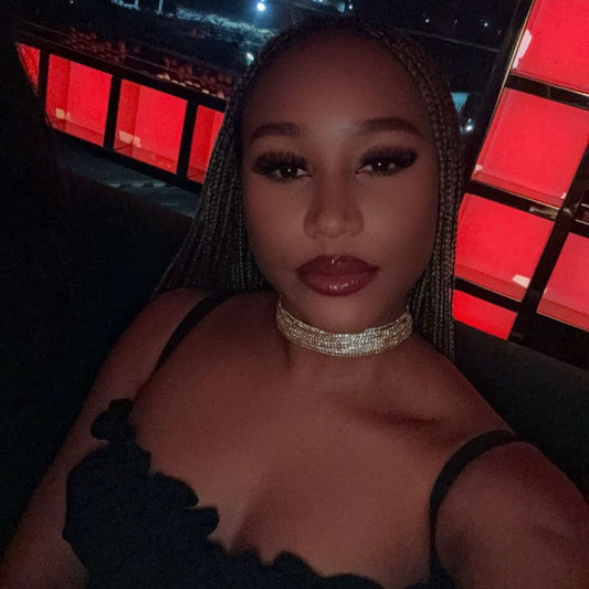 Glitter necklace/chocker with