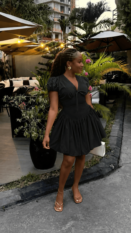 Banana cotton dress (Ready to wear) - House of Naya