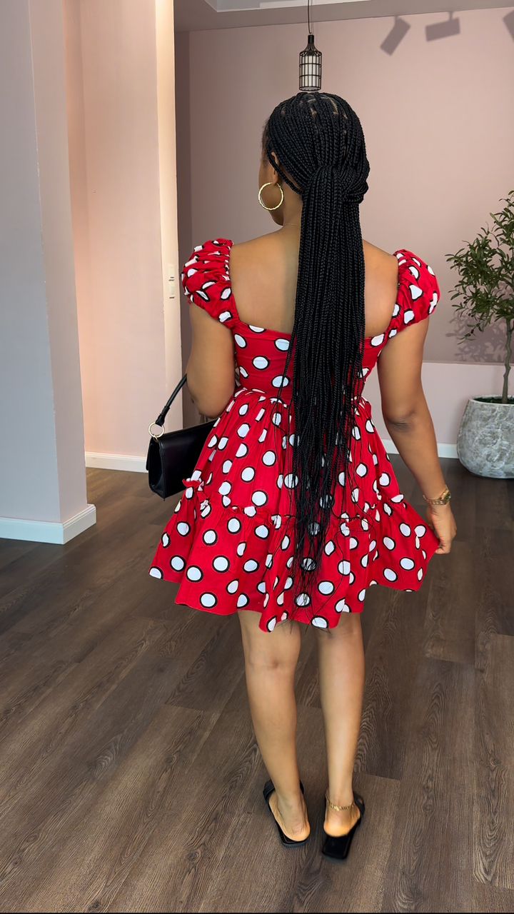 Gbemi Ankara dress(ready to wear)