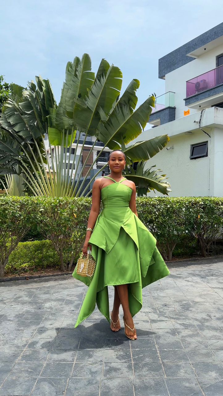 Aura mikado dress - House of Naya