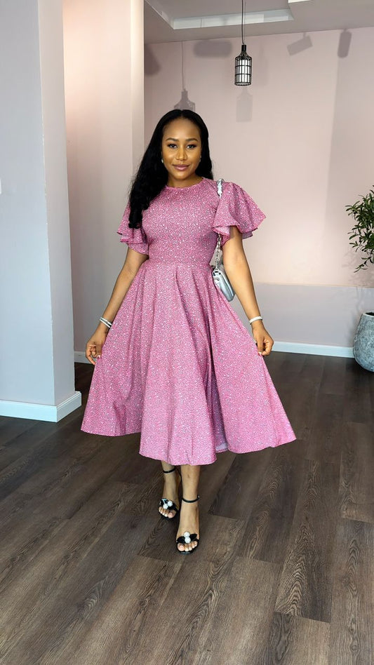 Melissa crepe dress - House of Naya