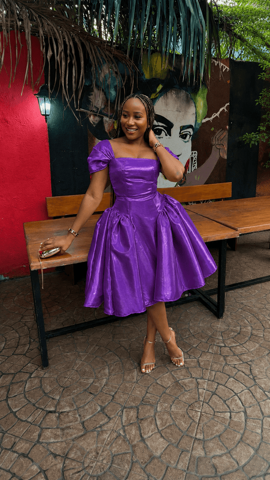 Debby mikado dress( ready to wear) - House of Naya