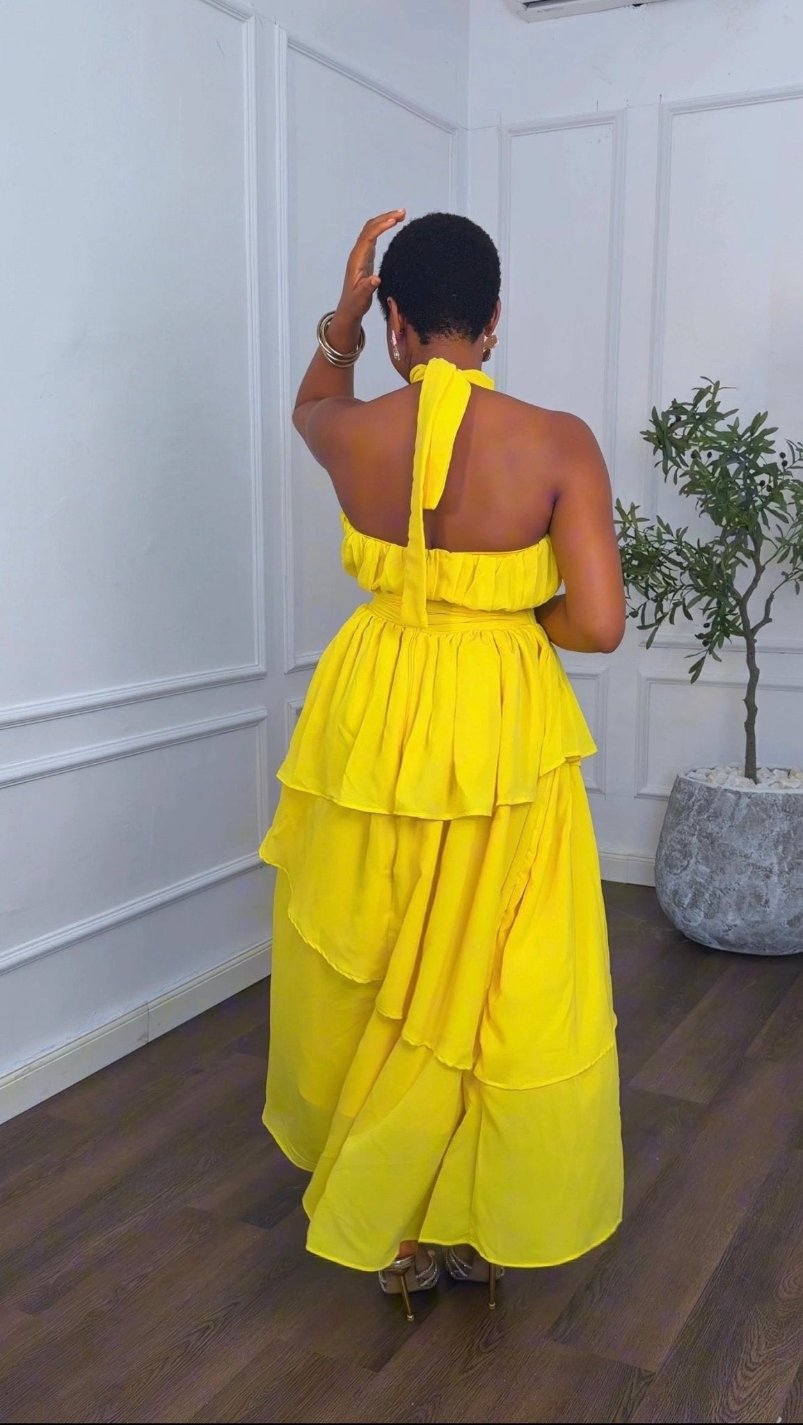 Bonita chiffon dress - House of Naya