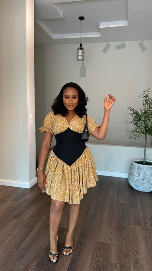 Ada crepe dress(ready to wear)