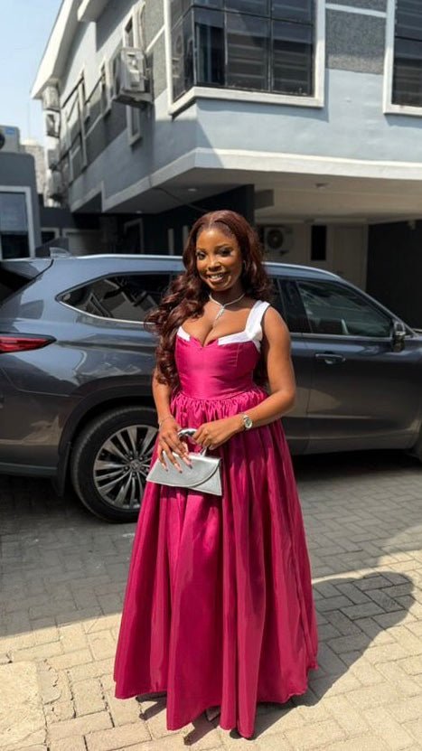Lekki mikado dress - House of Naya
