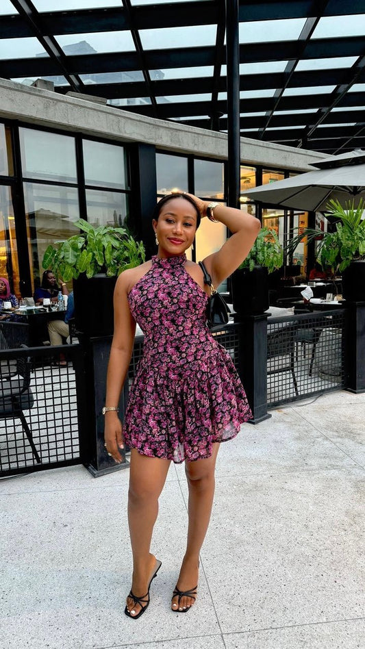 Chizoba chiffon dress - House of Naya