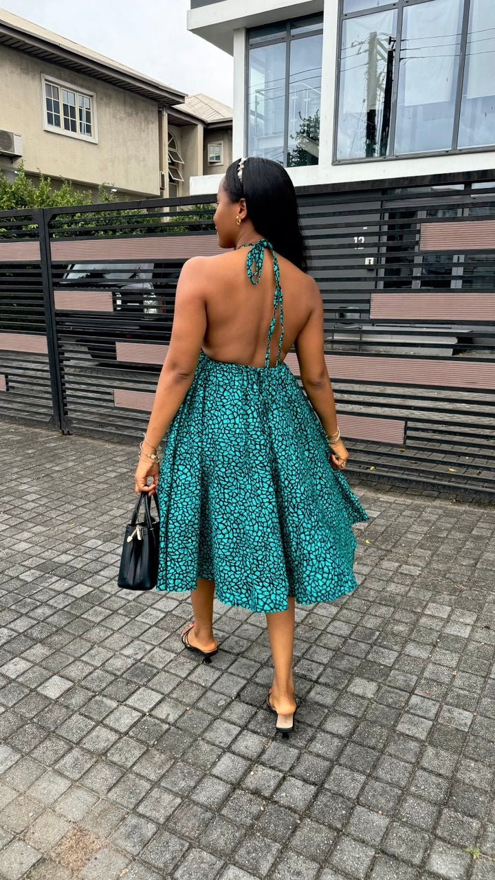 Kenya Ankara dress - House of Naya