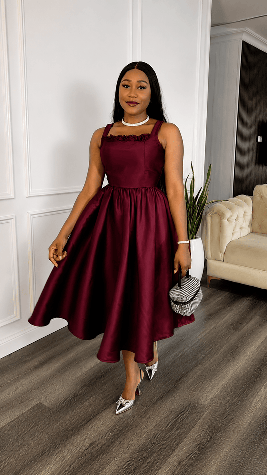 Wumi mikado dress( ready to wear) - House of Naya