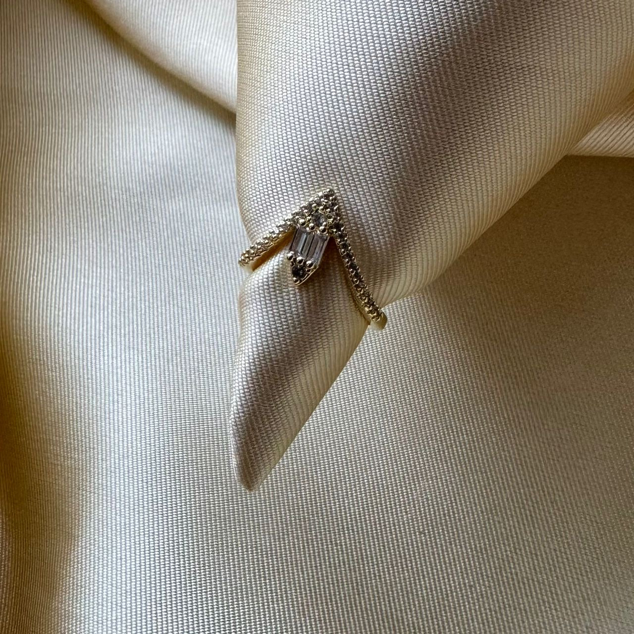 Non tarnish steel ring