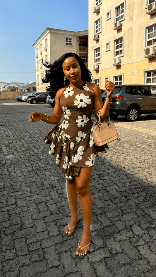 Lara Crepe dress (ready to wear) - House of Naya