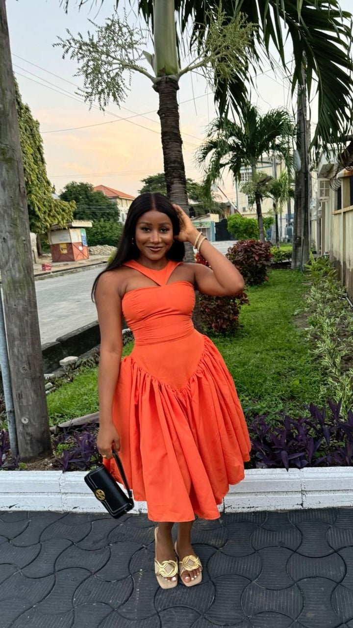 Princess cotton dress(ready to wear) - House of Naya