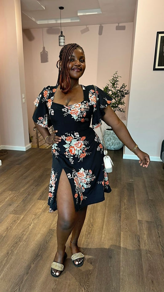 Monica crepe dress( ready to wear)