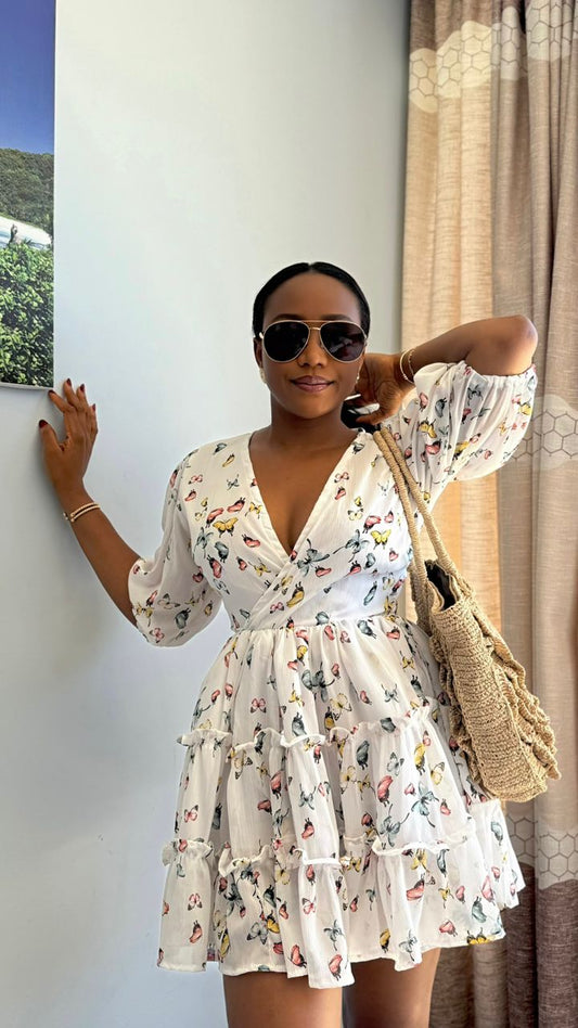 Sugar chiffon dress (ready to wear)