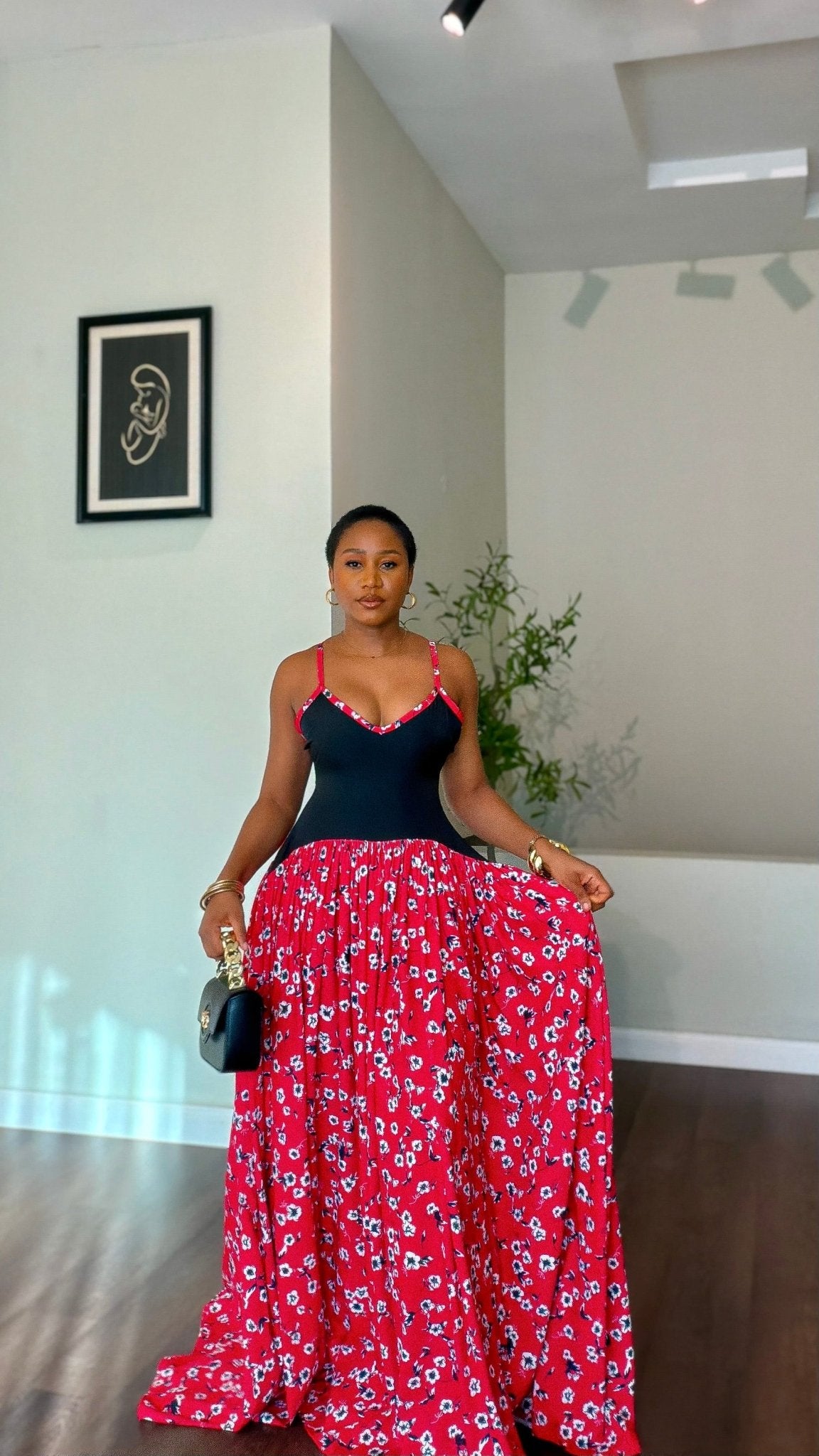Mildred crepe dress (ready to wear) - House of Naya