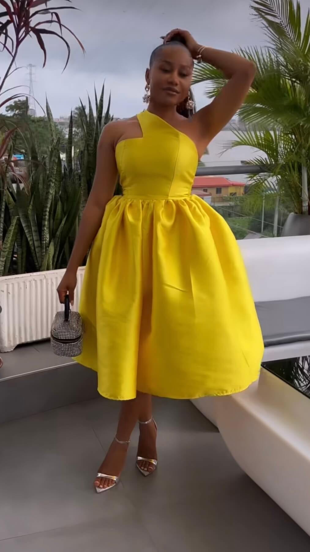 Lora mikado dress(ready to wear)