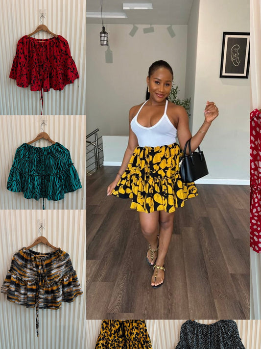 Alpha crepe skirt (ready to wear) - House of Naya